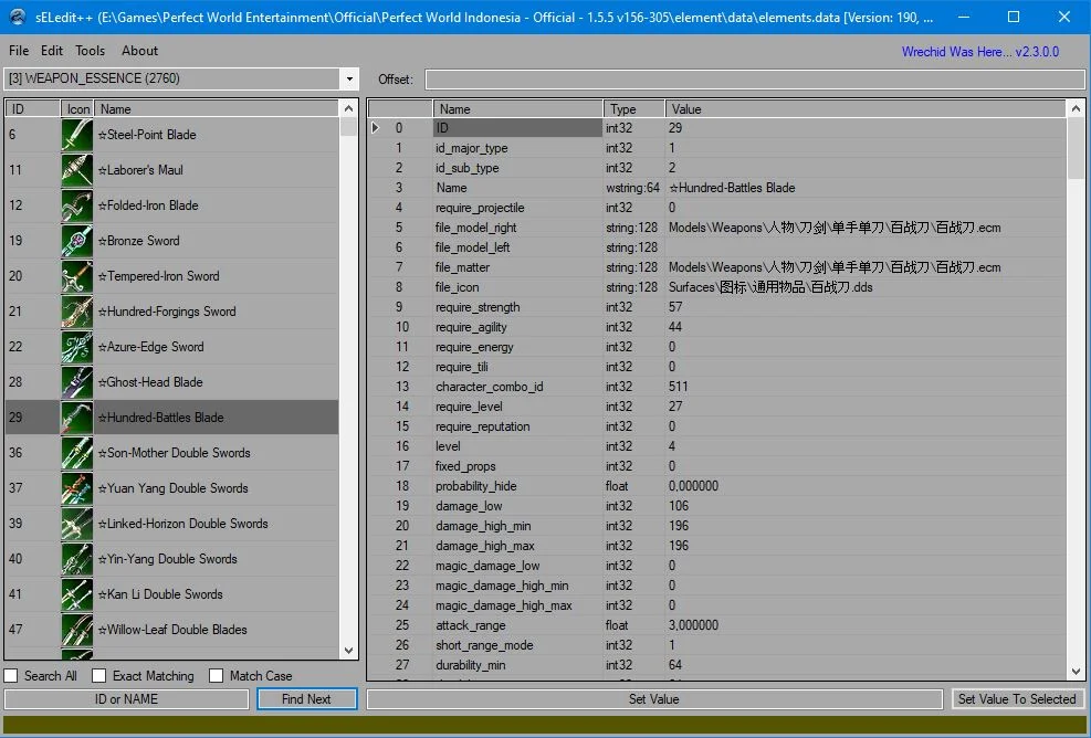 Resource 'sELedit++'