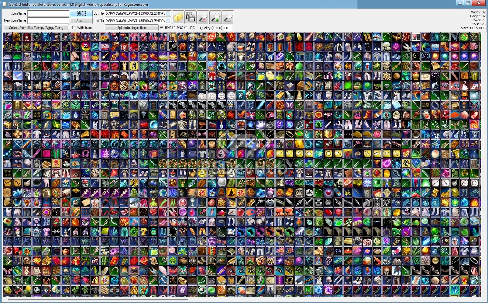 Resource 'Icon List Editor (By alexdnepro)'