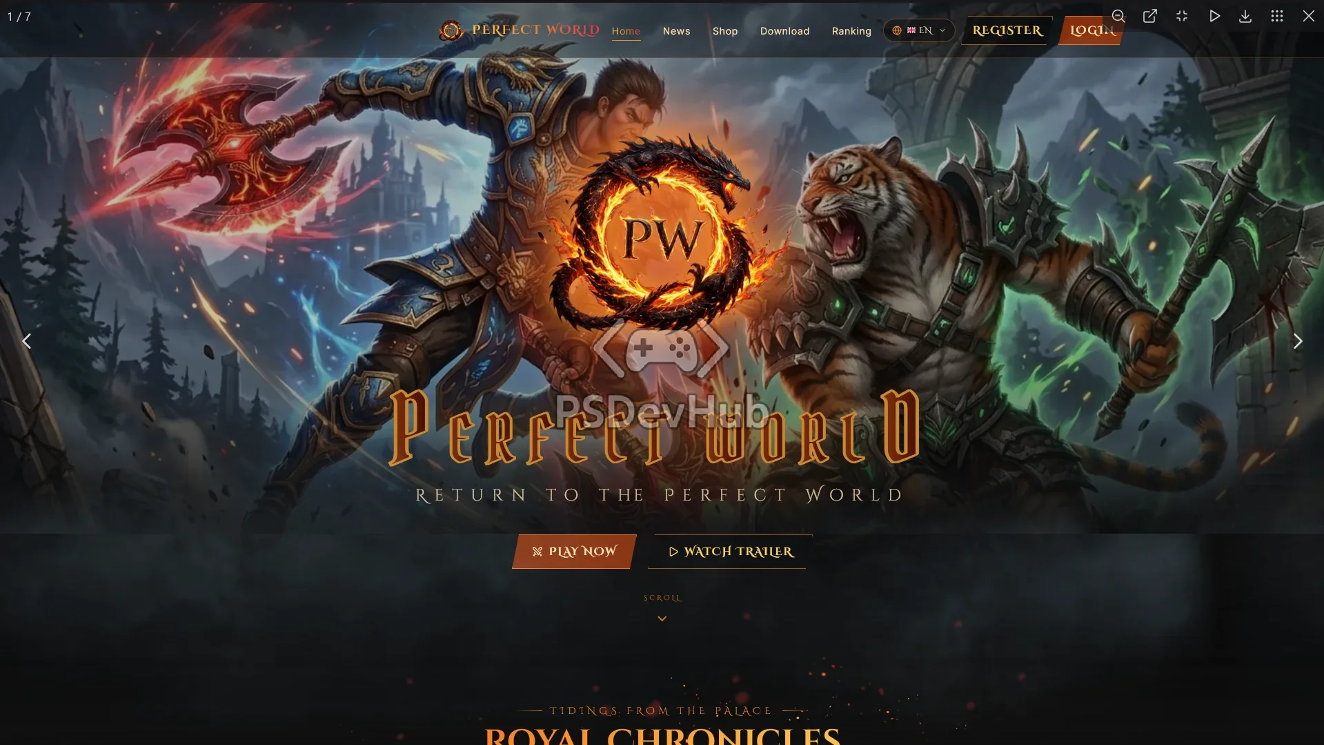 Resource 'Perfect World Royal Dinasty Template'